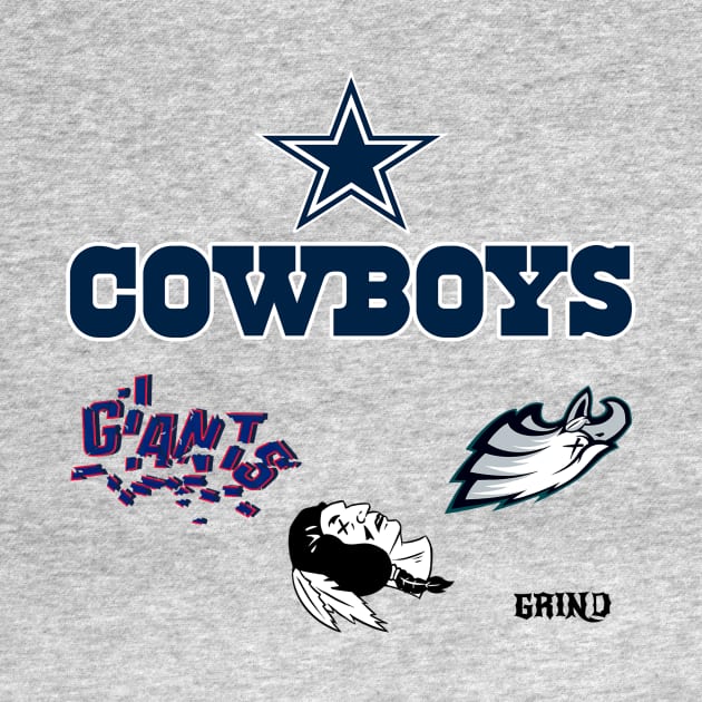 Cowboys run the NFL East by GRIND